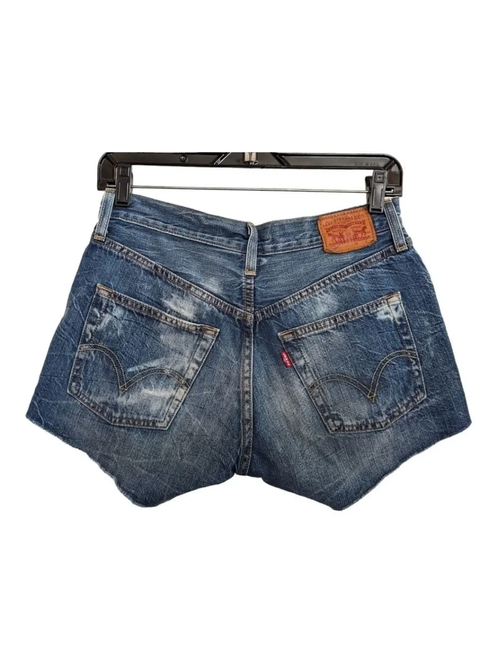 Levi's 501 Cut off Jean Shorts Size 26